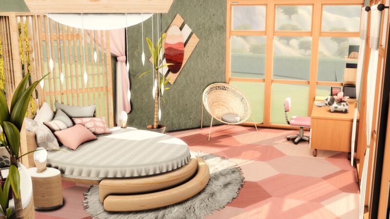 sims 4 cc lupita bedroom by miwisimsie 3