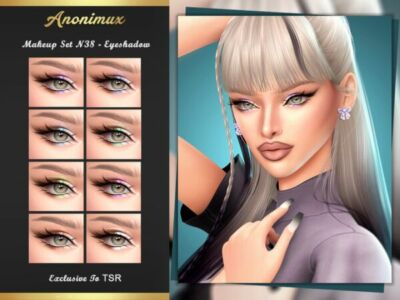 Stunning Eyeshadow Set N38 by Anonimux_Simmer Sims 4 CC