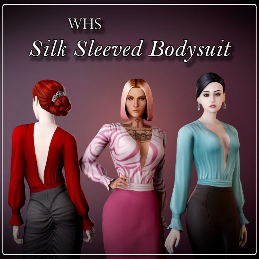 Stylish Bodysuit for Femme Frame – Download Now! Sims 4 CC