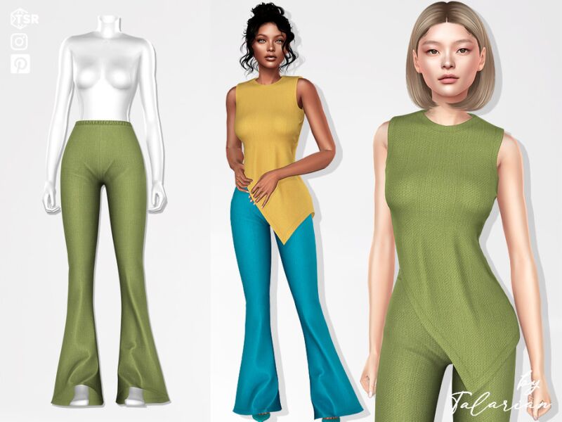 sims 4 cc mckenzie pants by talarian 2