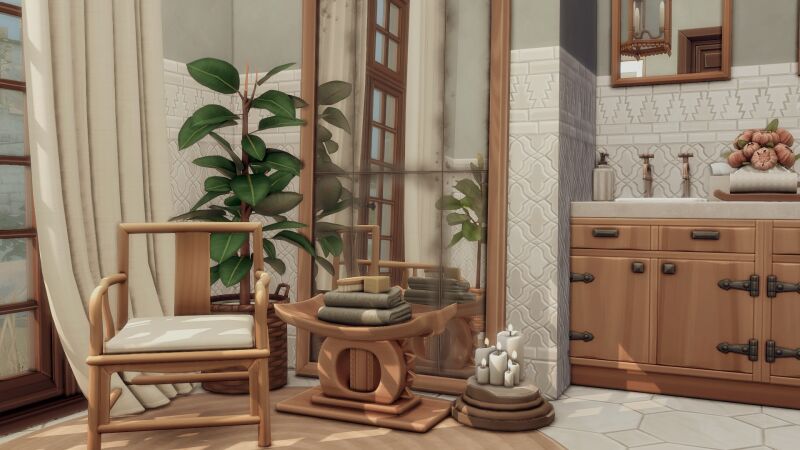 sims 4 cc mediterranean bathroom by bojanasimsyt 3