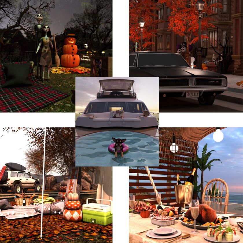 Ultimate Halloween & Thanksgiving Mega Pack Sims 4 CC