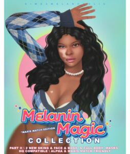 Melanin Magic Collection – Part II Sims 4 CC