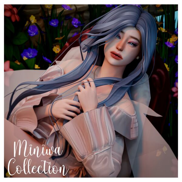 Miniwa – Female Hair 06 by Tsumikym Sims 4 CC