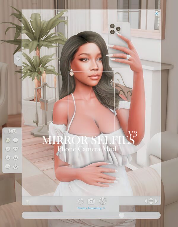 Mirror Selfies V3 – Pregnancy Solo Edition Sims 4 CC