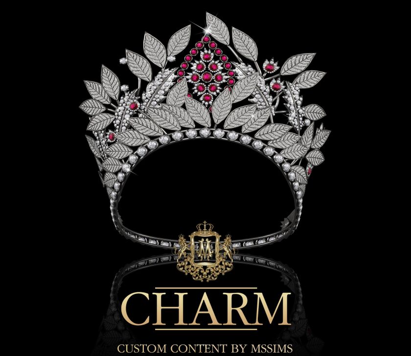 Miss Charm Crown Sims 4 CC