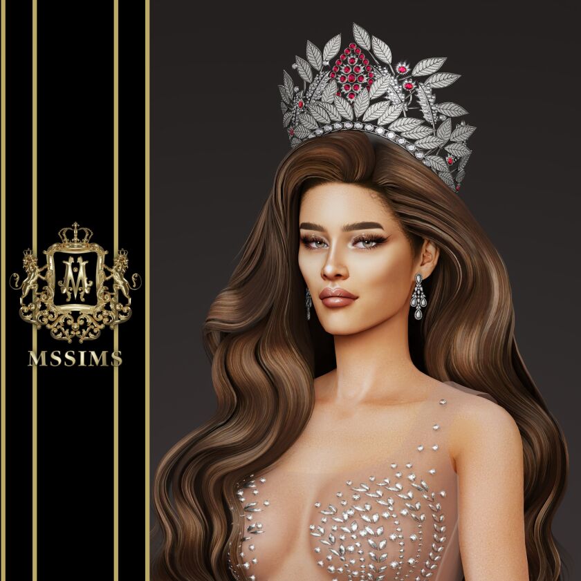 sims 4 cc miss charm crown 3