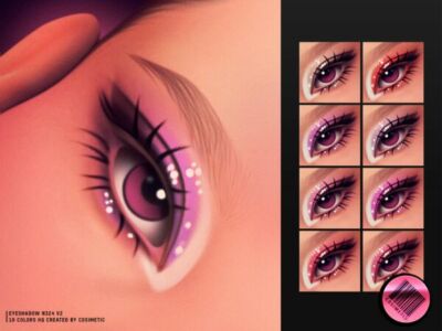 Stunning MM Eyeshadow N324 V2 by Cosimetic Sims 4 CC