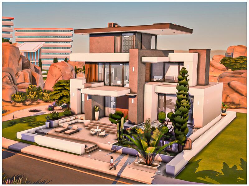 sims 4 cc mm new modern house 55 by merin martini 2