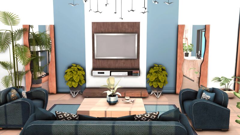 sims 4 cc mushia living room by miwisimsie 4