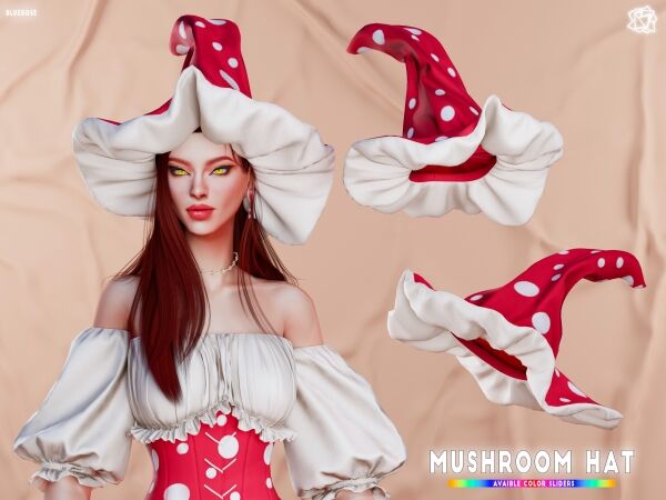 Mushroom Hat – Brsims Sims 4 CC