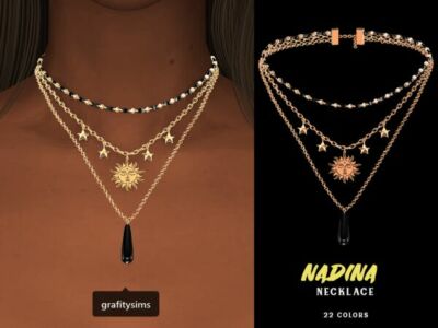 Nadina Necklace Sims 4 CC