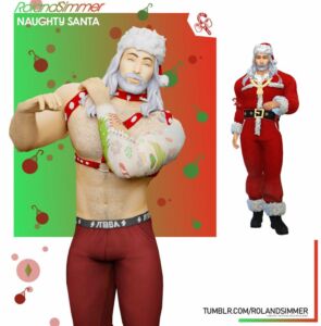 Naughty Santa – Available Now! 🎅🔥 Sims 4 CC