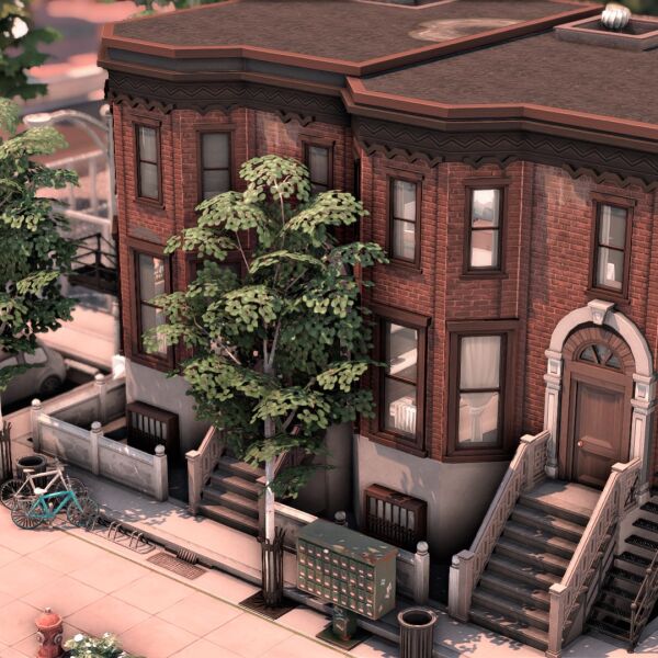 New York Inspired Apartments Sims 4 CC