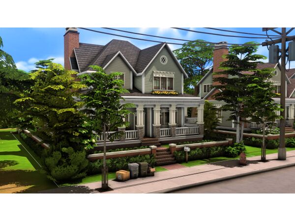 Newcrest Family House 1 – A Charming Family Home Sims 4 CC