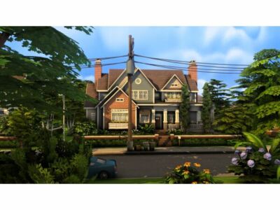 Stylish Newcrest Family House 5 Sims 4 CC