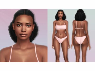 Stunning Nikkie Skin Overlay Sims 4 CC