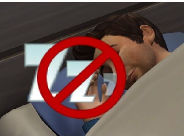 No Zzz for Sims 4 Mod Sims 4 CC