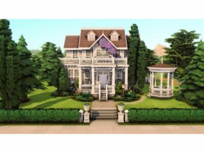 Old Money Family House by Grenesims Sims 4 CC