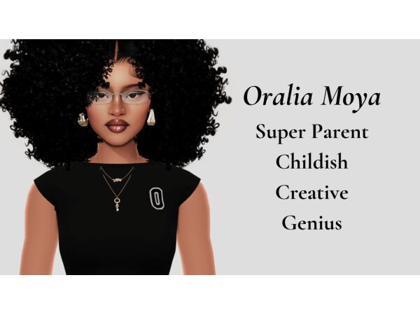 Oralia By Miresaa Sims 4 CC