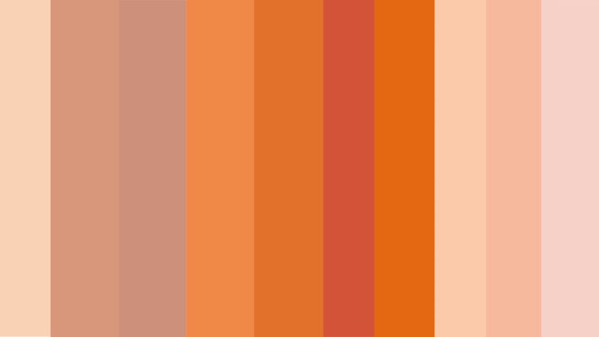 sims 4 cc orange paint collection 2