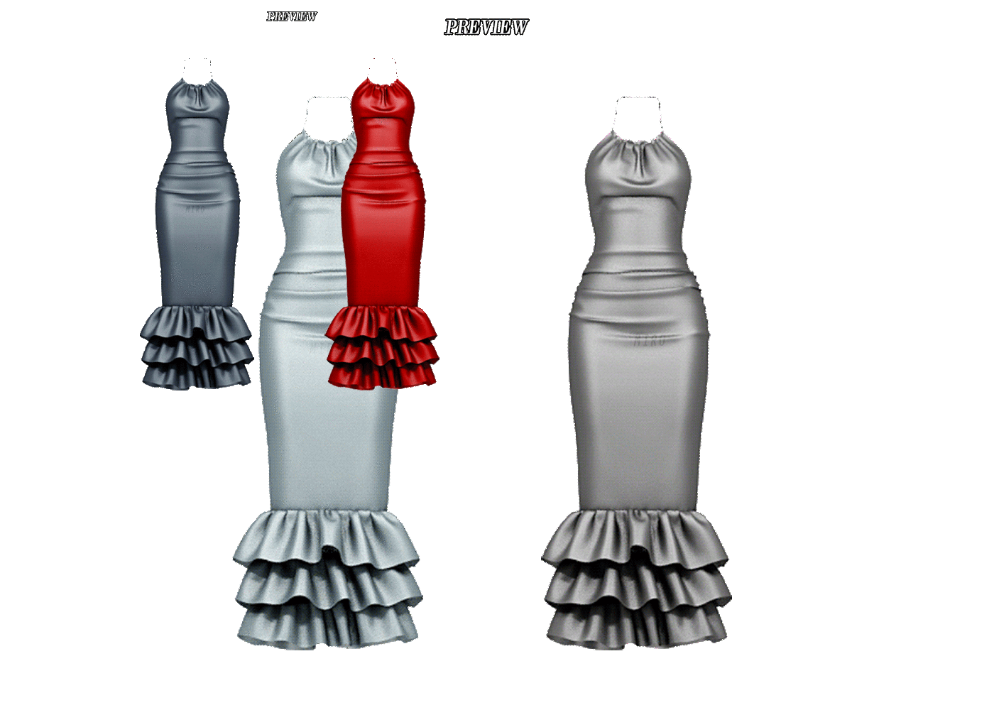 sims 4 cc pamela dress 3