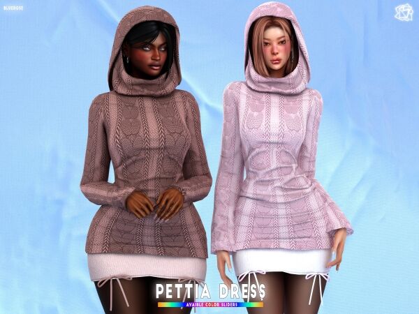 Pettia Dress – Brsims Sims 4 CC