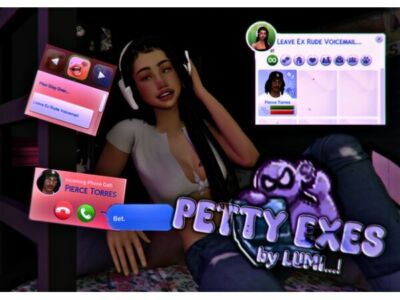 Introducing Petty Exes Mod! Sims 4 CC