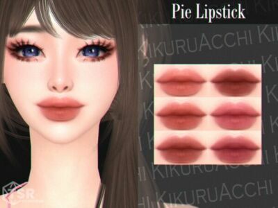 Delicious PIE Lipstick for Sims Sims 4 CC