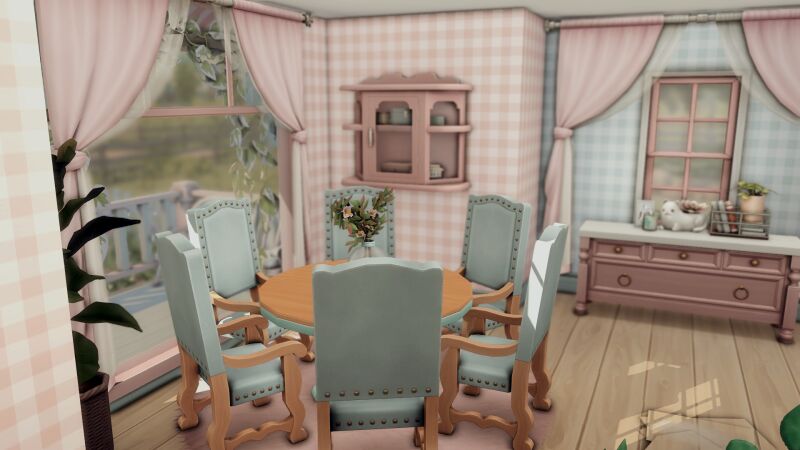 sims 4 cc pink house for a famous doll by bojanasimsyt 7