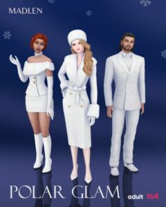 Polar Glam: A Chic Collection Sims 4 CC