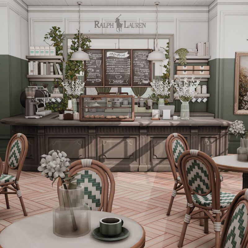 sims 4 cc ralphs coffee by willowbeesims 2