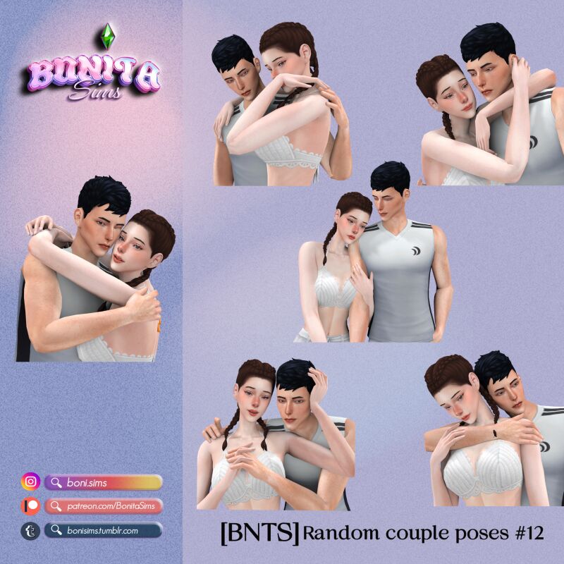 sims 4 cc random couple poses 12 by bonitasims 2