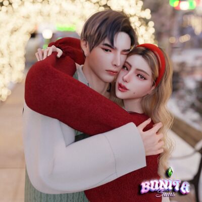 sims 4 cc random couple poses 12 by bonitasims 6