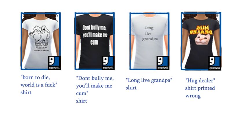 sims 4 cc random shirts sorry for taking so long on 2