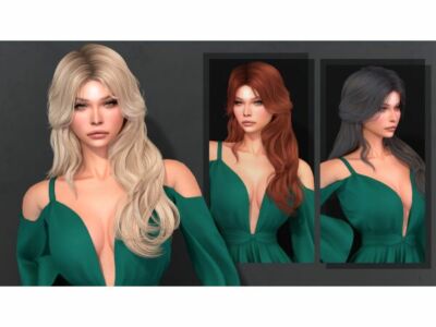 Readlips Hairstyle by Newsea Sims 4 CC