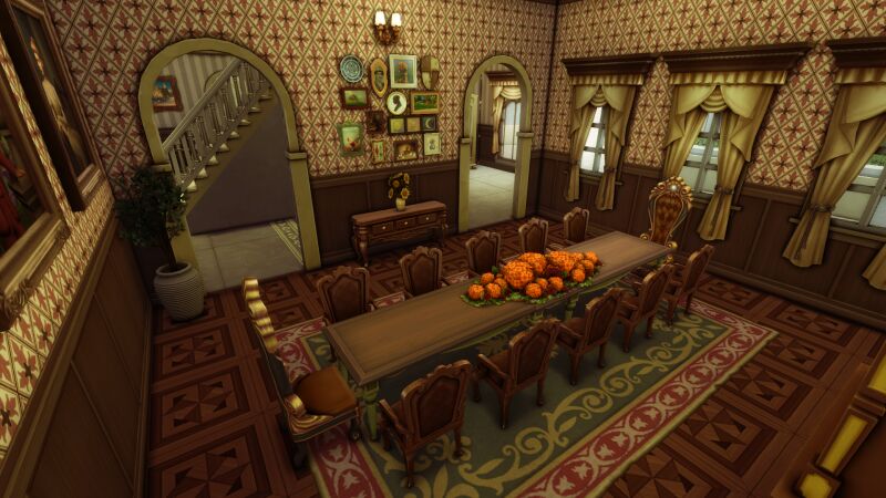 sims 4 cc renaissance castle by plumbobkingdom 6