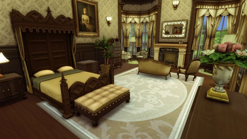 sims 4 cc renaissance castle by plumbobkingdom 7