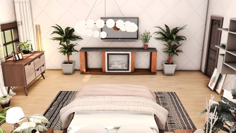 sims 4 cc resya bedroom by miwisimsie 3