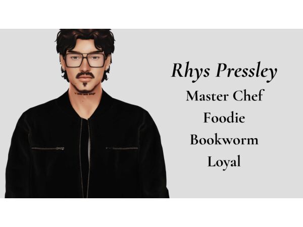 Rhys By Miresaa Sims 4 CC