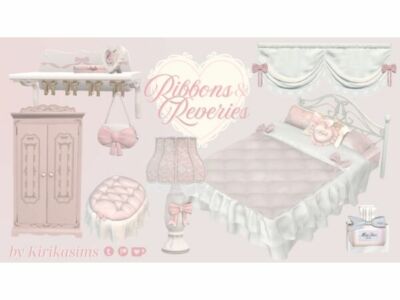 Ribbons & Reveries Set by Kirikasims Sims 4 CC