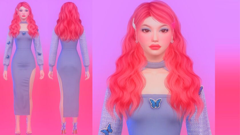 Introducing Rose Song CC – A Creative Young Adult Sim Sims 4 CC