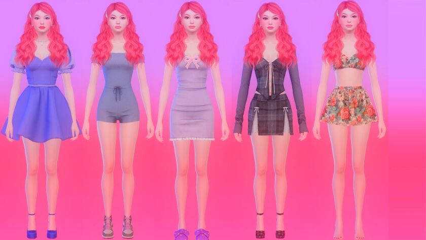 sims 4 cc rose song cc 2