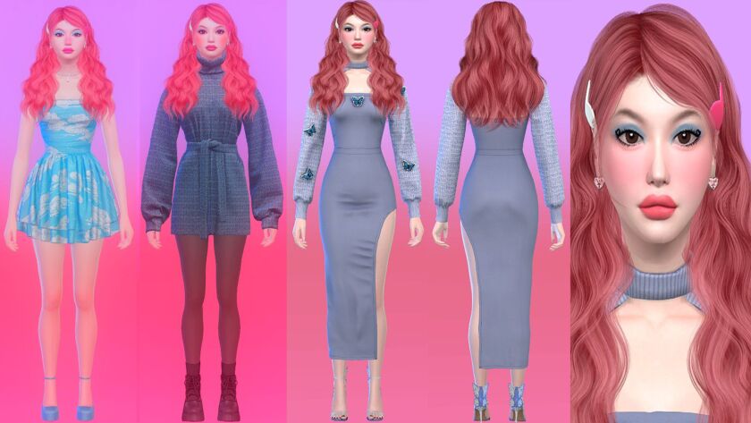 sims 4 cc rose song cc 3