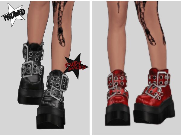 Ruby Shoes! Sims 4 CC