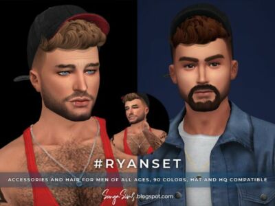 Ryan Hair Sims 4 CC