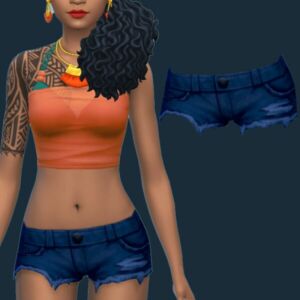 Shine Shorts for Spring and Summer Sims 4 CC