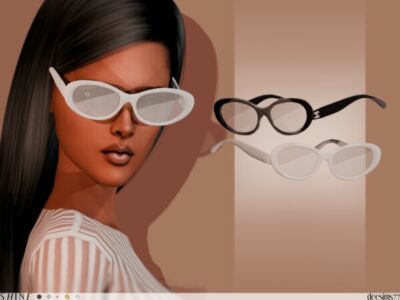 Sleek Shine Sunglasses for Sims Sims 4 CC