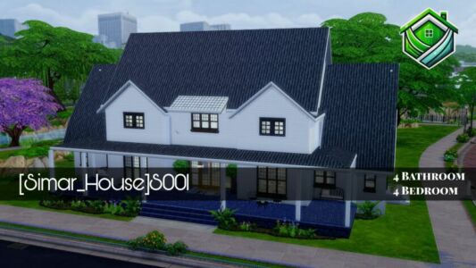 Stunning Residential Lot Design Sims 4 CC