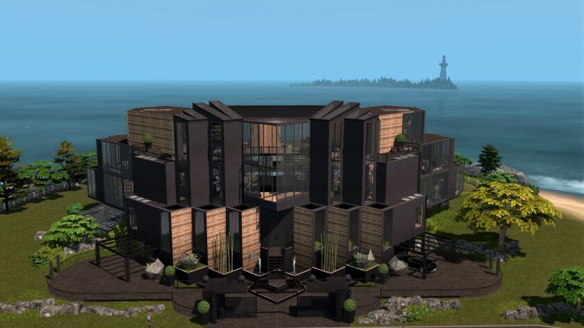 Explore the Luxurious BAY Mansion in Brindleton Bay Sims 4 CC